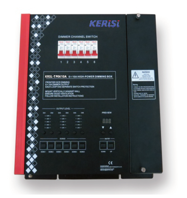 6路10A调光控制器KRSL-TP0610A